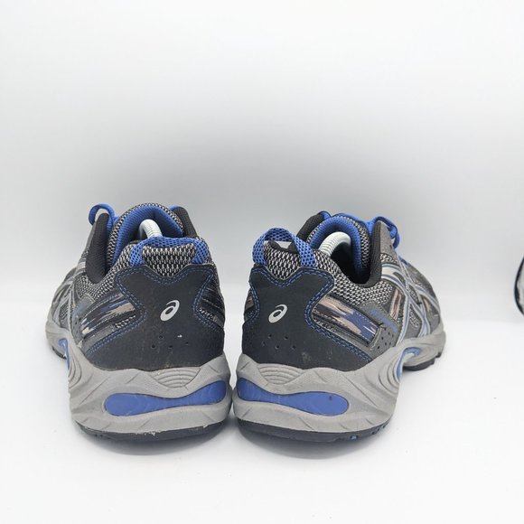 Asics Mens Gel Venture 5 T5N3N Gray Lace Up Low Top Running Shoes Size 12 - Picture 6 of 8